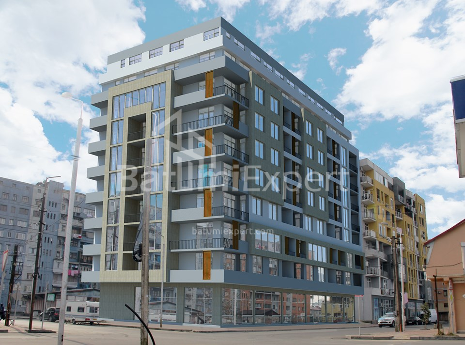 Строящийся объект 58.5 м² - Комахидзе, Батуми, Грузия