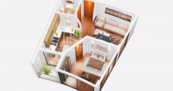 Квартира 1-комн 35.2 м² - Аллея Героев, Батуми