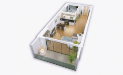 Квартира 1-комн 30.3 м² - Аллея Героев, Батуми