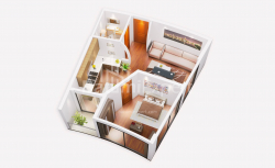 Квартира 1-комн 43.2 м² - Аллея Героев, Батуми