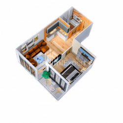 Квартира 2-комн 60 м² - Ладо Гудиашвили, Батуми