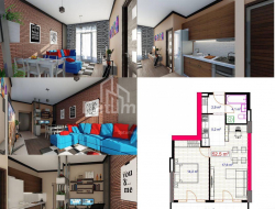 Квартира 2-комн 51 м² - Юрьевская, Батуми