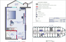 Квартира 1-комн 32 м² - Шерифа Химшиашвили, Батуми
