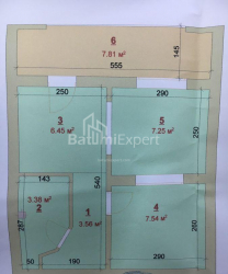 Квартира 2-комн 36 м² - Юрьевская, Батуми