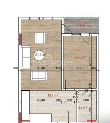 Квартира 2-комн 58 м² - Ильи Чавчавадзе, Батуми