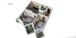 Квартира 3-комн 69 м² - Юрьевская, Батуми