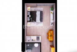Квартира 1-комн 26 м² - Шерифа Химшиашвили, Батуми