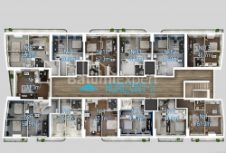 Квартира 1-комн 41 м² - Юрьевская, Батуми