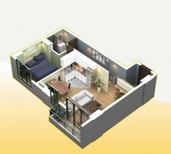 Строящийся объект 3-комн 75.4 м² - Хайдара Абашидзе, Батуми