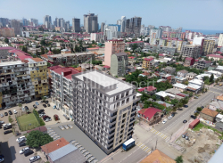 Строящийся объект 2-комн 58.5 м² - Комахидзе, Батуми