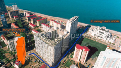 Квартира 33.1 м² - Шалва Инасаридзе, Батуми, Грузия