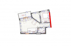 Квартира 3-комн 55.7 м² - Леха и Марии Качинских, Батуми