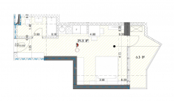 Строящийся объект 31.6 м² - Григола Лорткипанидзе, Батуми, Грузия