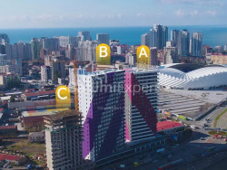 Квартира 85 м² - Петра Багратиони, Батуми, Грузия